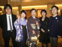 謝恩会会場にて(1)